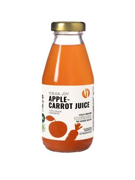 Volga Joy Cold Pressed Apple And Carrot Juice, 300 Ml